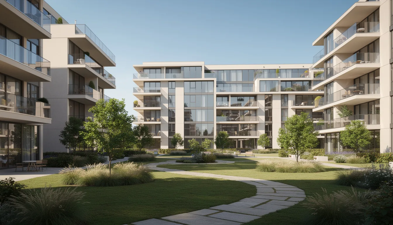 Flats, including short lease flats